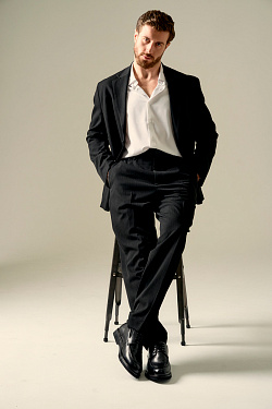 Стильный LOOK Полуботинки дерби Kristina & Milan C15A-02A-M-BL 5