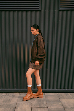 Стильный LOOK Челси Kristina & Milan 055-9182-BR 8