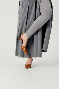 Стильный LOOK Туфли слингбэки Kristina & Milan ML930-6-7-BR 4