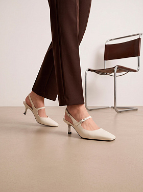 Стильный LOOK Туфли слингбэки Kristina & Milan 635A-02-S460-CR 8