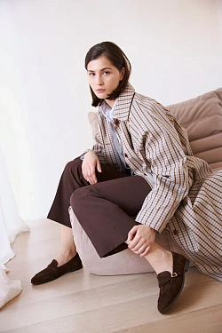 Стильный LOOK Лоферы Kristina & Milan 589S-3-2-BR 1