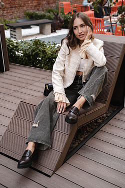 Стильный LOOK Лоферы Kristina & Milan J9166S-12 7