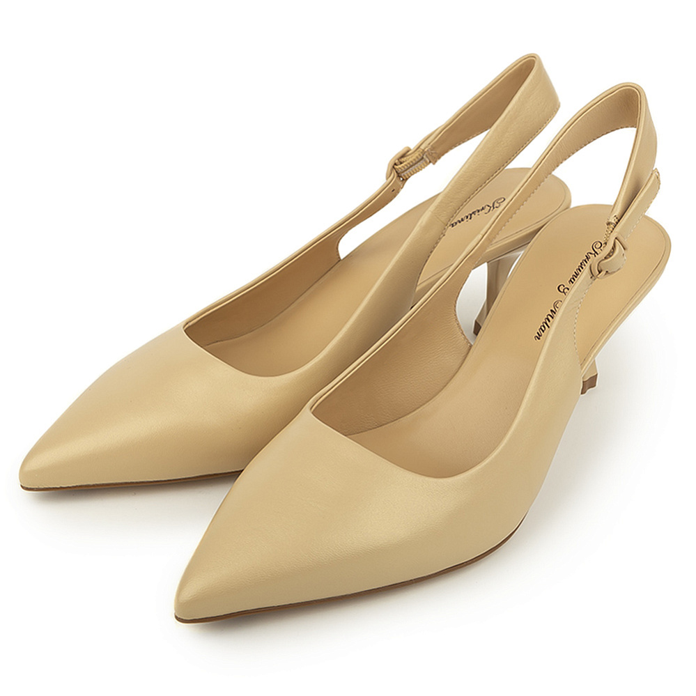 Туфли слингбэки Kristina & Milan J3115D-3-17-BG