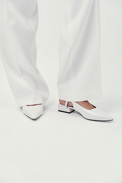Стильный LOOK Туфли слингбэки Kristina & Milan E439-K274-5-WH 7