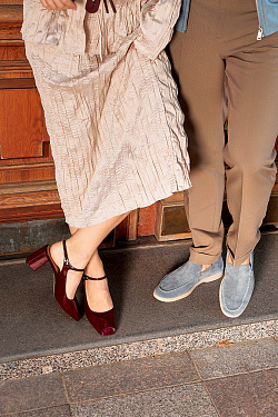 Стильный LOOK Туфли слингбэки Kristina & Milan J2291D-15-5-WN 16