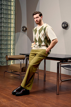 Стильный LOOK Полуботинки дерби Kristina & Milan C15A-02B-M-BR 3