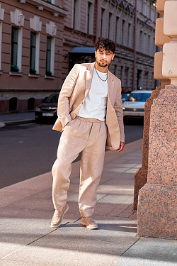Стильный LOOK Лоферы Kristina & Milan 2155A-8-233-BG 2