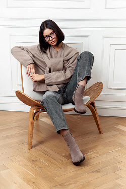 Стильный LOOK Ботинки Kristina & Milan TYX1538-0702M-GR 5