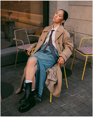 Стильный LOOK Челси Kristina & Milan 055-24740-BL 18