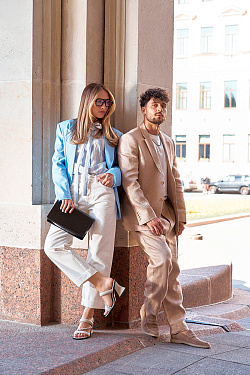 Стильный LOOK Лоферы Kristina & Milan 2155A-8-233-BG 9