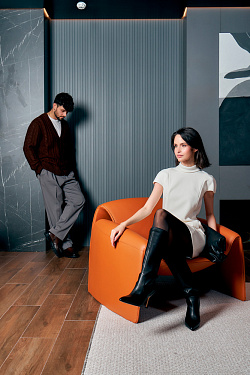 Стильный LOOK Сапоги Kristina & Milan 2316D-102-BL 8