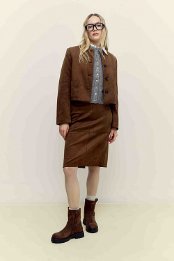 Стильный LOOK Ботинки Kristina & Milan 42047ZM-BR 2