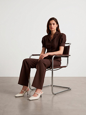 Стильный LOOK Туфли слингбэки Kristina & Milan 635A-02-S460-CR 3