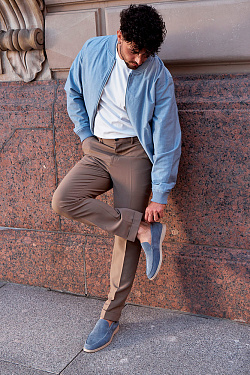 Стильный LOOK Лоферы Kristina & Milan 2155A-1-F111-GR 4