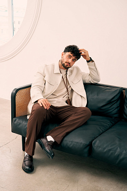 Стильный LOOK Лоферы Miris YS090AB-K4D-BR 6