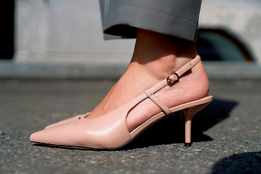 Стильный LOOK Туфли слингбэки Kristina & Milan P026D-3-2-BG 4