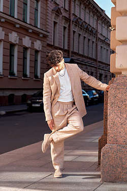 Стильный LOOK Лоферы Kristina & Milan 2155A-8-233-BG 2