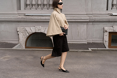 Стильный LOOK Туфли слингбэки Kristina & Milan 593D-10-2-BL 4