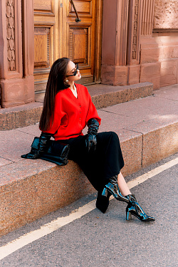 Стильный LOOK Ботильоны Kristina & Milan 171-24-818-1-BL 6