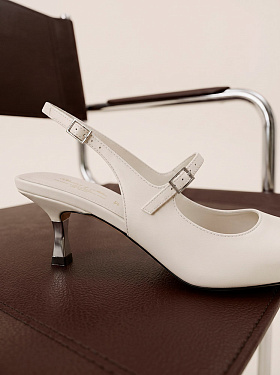 Стильный LOOK Туфли слингбэки Kristina & Milan 635A-02-S460-CR 11