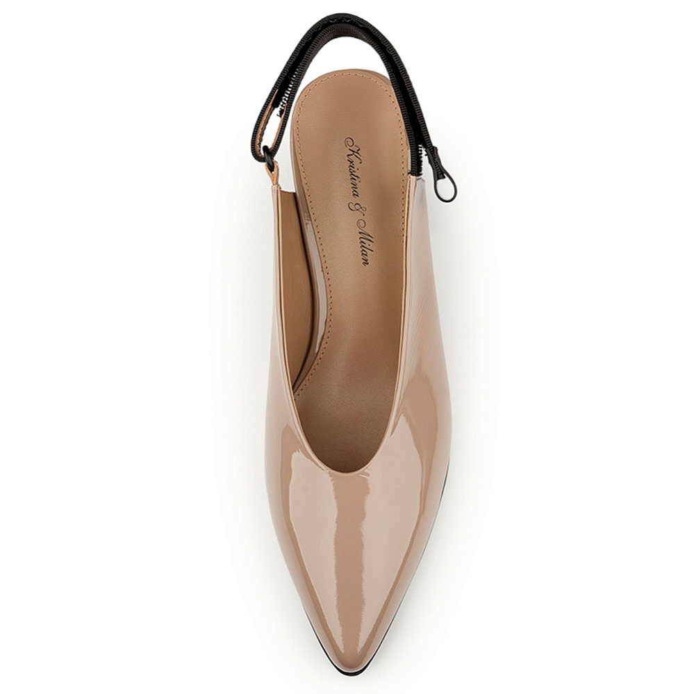 Туфли слингбэки Kristina & Milan 565-1-BG