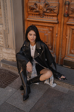 Стильный LOOK Сапоги Miris Y092B-20B-BL 4