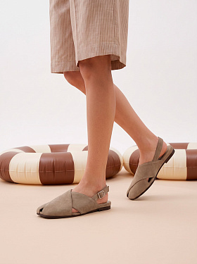 Стильный LOOK Туфли слингбэки Kristina & Milan 591SK-2-6-BG 6