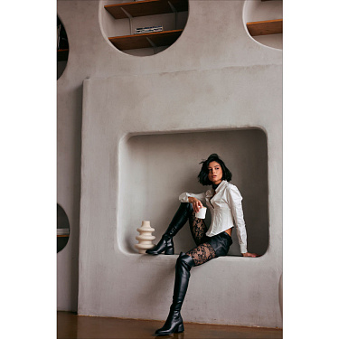 Стильный LOOK Ботфорты Miris 23379 3