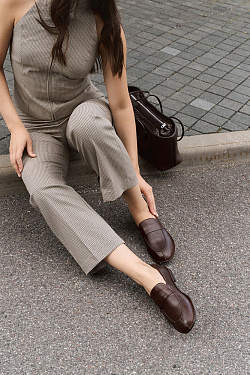 Стильный LOOK Лоферы Kristina & Milan 566S-1-6-BR 7