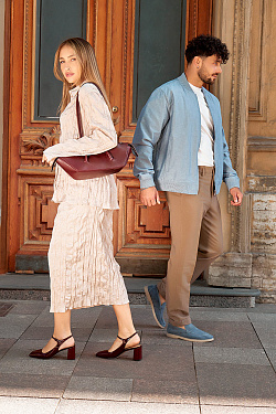 Стильный LOOK Туфли слингбэки Kristina & Milan J2291D-15-5-WN 14