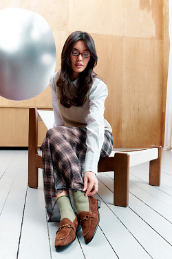 Стильный LOOK Лоферы Kristina & Milan 672-BR 6