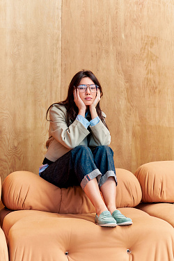 Стильный LOOK Лоферы Miris 24180-650-GN 2