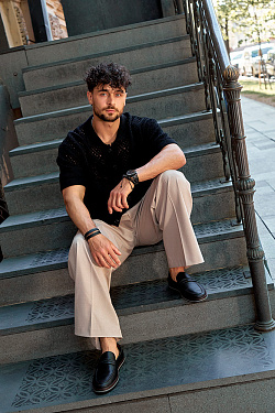 Стильный LOOK Мокасины Kristina & Milan 651A-128-961-BL 3