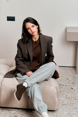 Стильный LOOK Полуботинки Kristina & Milan 001X-1M-F142-BR 2