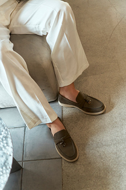 Стильный LOOK Лоферы Kristina & Milan R001-5-M71P-GR 7