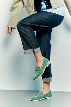 Стильный LOOK Лоферы Miris 24180-650-GN 10