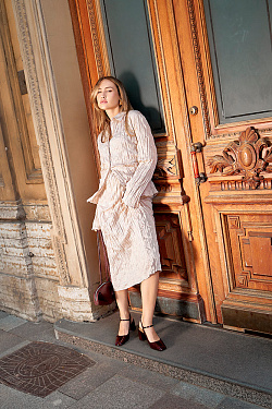 Стильный LOOK Туфли слингбэки Kristina & Milan J2291D-15-5-WN 2