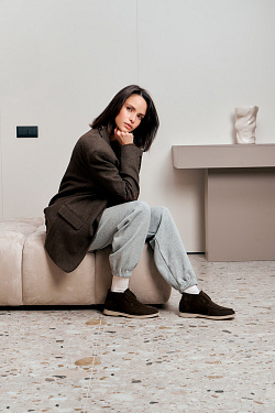 Стильный LOOK Полуботинки Kristina & Milan 001X-1M-F142-BR 3