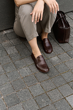 Стильный LOOK Лоферы Kristina & Milan 566S-1-6-BR 10