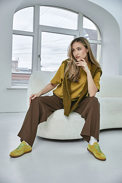 Стильный LOOK Кеды Kristina & Milan 41664-649-GN 1