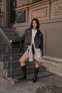 Стильный LOOK Сапоги Miris Y092B-20B-BL 7