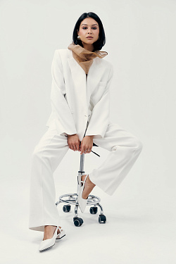 Стильный LOOK Туфли слингбэки Kristina & Milan E439-K274-5-WH 3