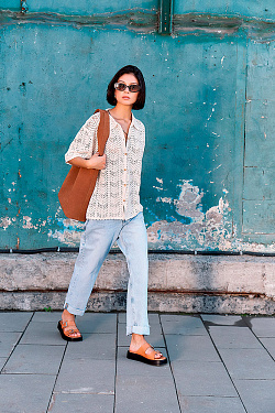 Стильный LOOK Сандалии Miris 02423-BG 3