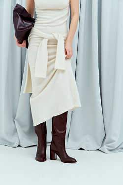 Стильный LOOK Сапоги Kristina & Milan J77315-1R-BR 2