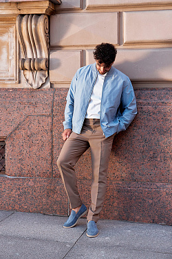 Стильный LOOK Лоферы Kristina & Milan 2155A-1-F111-GR 2