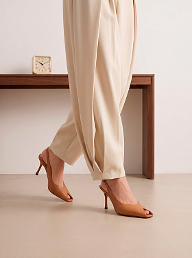 Стильный LOOK Туфли слингбэки Kristina & Milan 5101DK-6-5-BR 11