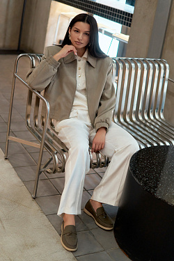 Стильный LOOK Лоферы Kristina & Milan R001-5-M71P-GR 3