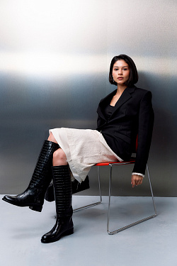 Стильный LOOK Сапоги Kristina & Milan 2042H-1659-BL 6