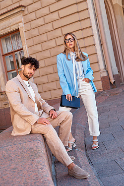 Стильный LOOK Лоферы Kristina & Milan 2155A-8-233-BG 12