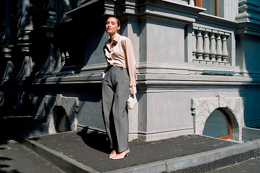 Стильный LOOK Туфли слингбэки Kristina & Milan P026D-3-2-BG 12